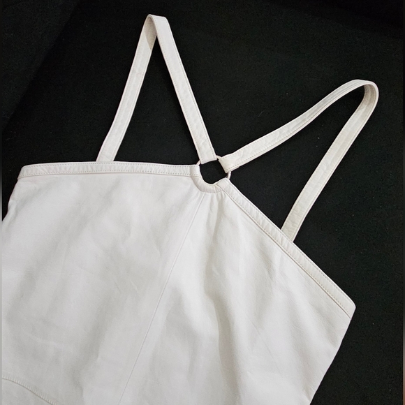 LOEWE WHITE DRESS Napa Plongé Lamb Leather - Picture 9 of 17